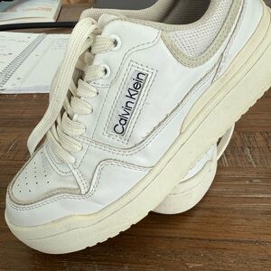 Calvin Klein White Sneakers